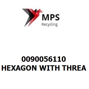 0090056110 Terex|Fuchs HEXAGON WITH THREA