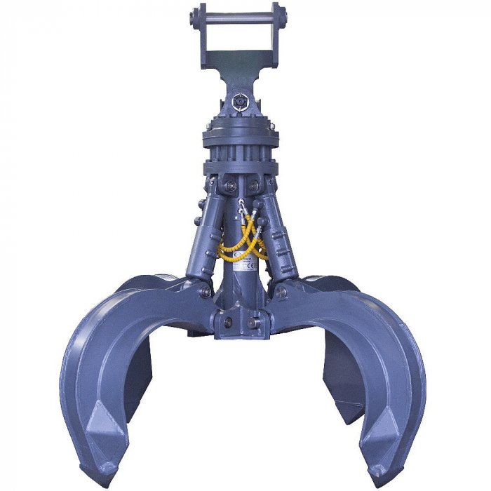Грейфер одноканатный двухчелюстной с автоматической защелкой