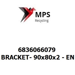 6836066079 Terex|Fuchs BRACKET- 90x80x2 - EN 10130 - DC01 - B - G INTLACK2 (RAL7024)