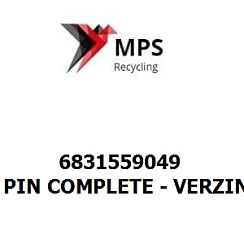 6831559049 Terex|Fuchs PIN COMPLETE - VERZINKT