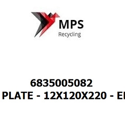 6835005082 Terex|Fuchs PLATE - 12X120X220 - EN 10025-2 - S355J2+N