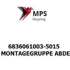 6836061003-5015 Terex|Fuchs MONTAGEGRUPPE ABDECKUNG MOTORKUEHLER HIMMELBLAU