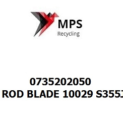0735202050 Terex|Fuchs ROD BLADE 10029 S355J2G3 80X40X675 INTLACK1
