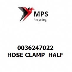 0036247022 Terex|Fuchs HOSE CLAMP  HALF
