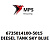6735014100-5015 Terex|Fuchs DIESEL TANK SKY BLUE