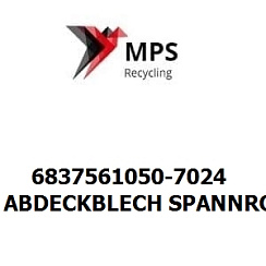 6837561050-7024 Terex|Fuchs ABDECKBLECH SPANNROLLE KOMPLETT GRAPHITGRAU