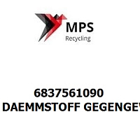 6837561090 Terex|Fuchs DAEMMSTOFF GEGENGEWICHT - 605X930X30 - 471/SK30