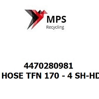 4470280981 Terex|Fuchs HOSE TFN 170 - 4 SH-HDS 19 S135(3/4")E(25) - 2800 - 400 BAR