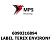 6090316894 Terex|Fuchs LABEL TEREX ENVIRONMENTAL EQUIPMENT - 151X1415 - PVC-GT-MEHRFARBIG