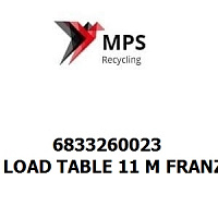 6833260023 Terex|Fuchs LOAD TABLE 11 M FRANZOESISCH - 210X297 - PVC-GT-SS