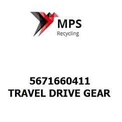 5671660411 Terex|Fuchs TRAVEL DRIVE GEAR