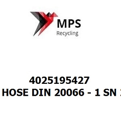 4025195427 Terex|Fuchs HOSE DIN 20066 - 1 SN 25 N45(28)N(28) - 1950 - 88 BAR