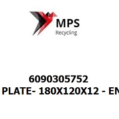 6090305752 Terex|Fuchs PLATE- 180X120X12 - EN 10025-2 - S355J2+N