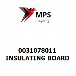 0031078011 Terex|Fuchs INSULATING BOARD