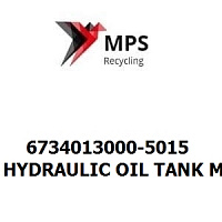 6734013000-5015 Terex|Fuchs HYDRAULIC OIL TANK MHL340D -HIMMELBLAU