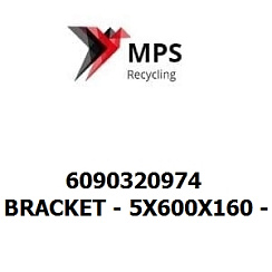 6090320974 Terex|Fuchs BRACKET - 5X600X160 - EN 10025-2 - S355J2C+N - VERZINKT