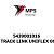 5439001016 Terex|Fuchs TRACK LINK UNIFLEX 0665.125.140