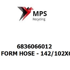 6836066012 Terex|Fuchs FORM HOSE - 142/102X6X620