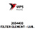 2654403 Terex|Fuchs FILTER ELEMENT - LUB. OIL