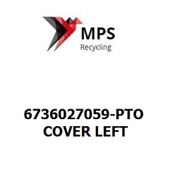 6736027059-PTO Terex|Fuchs COVER LEFT