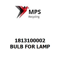 1813100002 Terex|Fuchs BULB FOR LAMP