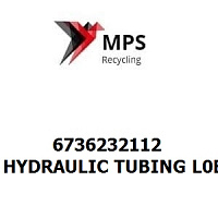 6736232112 Terex|Fuchs HYDRAULIC TUBING L0B2N - 22X2X4156 - EN 10305-4 - E235+N - VERZINKT - OPTIONEN 5 UND 8 - VOSSFORM