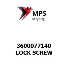 3600077140 Terex|Fuchs LOCK SCREW