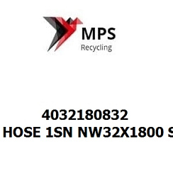 4032180832 Terex|Fuchs HOSE 1SN NW32X1800 SFL1.1/4Z90G/FL1.1/4Z90G
