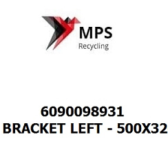 6090098931 Terex|Fuchs BRACKET LEFT - 500X320X100X15 - EN 10025-2 - S355J2C+N - VERZINKT