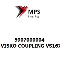 5907000004 Terex|Fuchs VISKO COUPLING VS167R MIT ABSTUETZARM