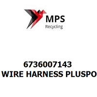 6736007143 Terex|Fuchs WIRE HARNESS PLUSPOL BATTERIE