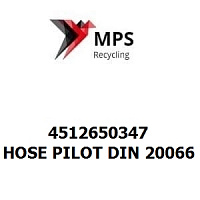 4512650347 Terex|Fuchs HOSE PILOT DIN 20066 12 N(12)N(15) - 6500 - 100 BAR