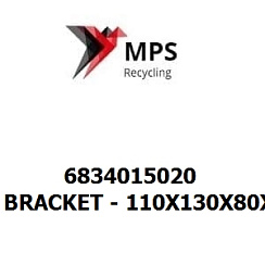 6834015020 Terex|Fuchs BRACKET - 110X130X80X3 - EN 10130 - DC01 - B - G INTLACK2