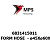6831415011 Terex|Fuchs FORM HOSE  - ø45Xø60X816X169 - MVQ