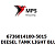 6736014100-5015 Terex|Fuchs DIESEL TANK LIGHT BLUE