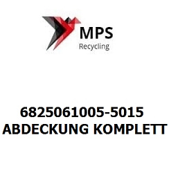 6825061005-5015 Terex|Fuchs ABDECKUNG KOMPLETT MOTOR LINKS HIMMELBLAU