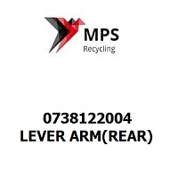 0738122004 Terex|Fuchs LEVER ARM(REAR)