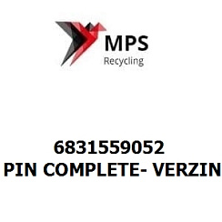 6831559052 Terex|Fuchs PIN COMPLETE- VERZINKT