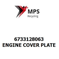 6733128063 Terex|Fuchs ENGINE COVER PLATE