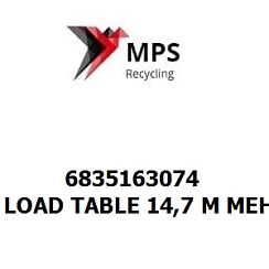 6835163074 Terex|Fuchs LOAD TABLE 14,7 M MEHRZWECKSTIEL ITALIENISCH - 210X297 - PVC-GT-SS