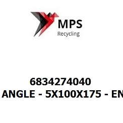 6834274040 Terex|Fuchs ANGLE - 5X100X175 - EN 10025-2 - S355J2C+N