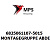 6825061107-5015 Terex|Fuchs MONTAGEGRUPPE ABDECKUNG EAT-SYSTEM OBEN HIMMELBLAU