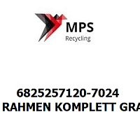 6825257120-7024 Terex|Fuchs RAHMEN KOMPLETT GRAPHITGRAU