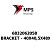 6832062058 Terex|Fuchs BRACKET - 40X40,5X48X5 - EN 10025-2 - S355J2+N - VERZINKT
