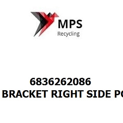 6836262086 Terex|Fuchs BRACKET RIGHT SIDE POWER LED INTLACK2 (RAL 7024)
