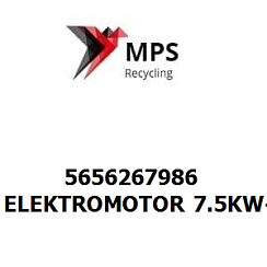5656267986 Terex|Fuchs ELEKTROMOTOR 7.5KW-IE3-T3A 32 S2-2-3000UPM-400/690V-B3-50HZ-KLEMMKASTEN VOR WELLE STEHEND RECHTS HERSTELLER SIMOTOP