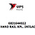 6831644022 Terex|Fuchs HAND RAIL KPL. INTLACK2