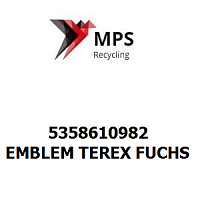5358610982 Terex|Fuchs EMBLEM TEREX FUCHS