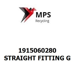 1915060280 Terex|Fuchs STRAIGHT FITTING G