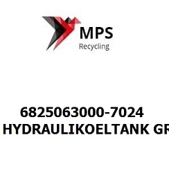 6825063000-7024 Terex|Fuchs HYDRAULIKOELTANK GRAPHITGRAU